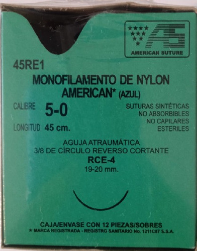 Nylon 5-0 American Suture