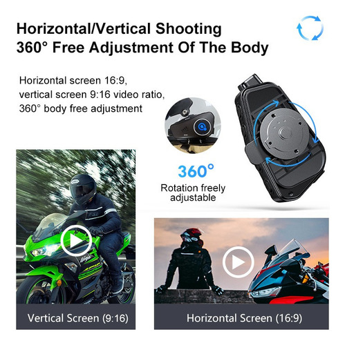 /q Q28 Intercomunicación Para Casco De Moto Bluetooth Cámara