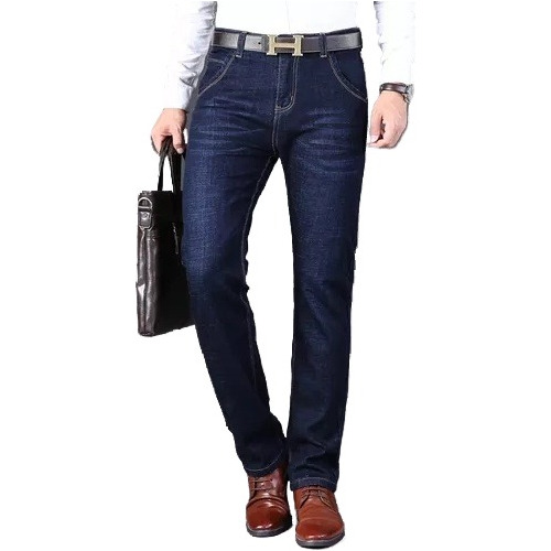 Jeans De Negocios Para Hombre Talla Grande 40 42 44, Pequeño