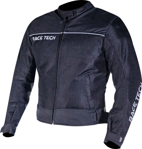 Jaqueta Race Tech Verão Calor Fast Air Preto