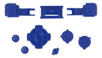Comprar Botones Color Azul Solido Para Game Boy Advance Gba Sp