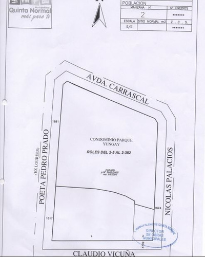 Sitio Residencial En Venta En Quinta Normal Carrascal