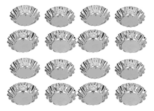 Molde Para Tarta De Huevo, 12 Unidades, Mini Molde Redondo P