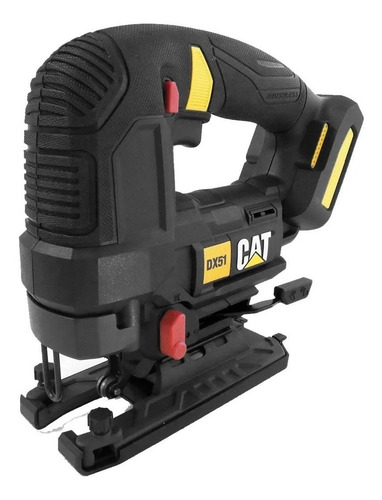 Imagen 3 de 6 de Sierra Caladora Pendular Bateria Caterpillar Dx51b Brushless