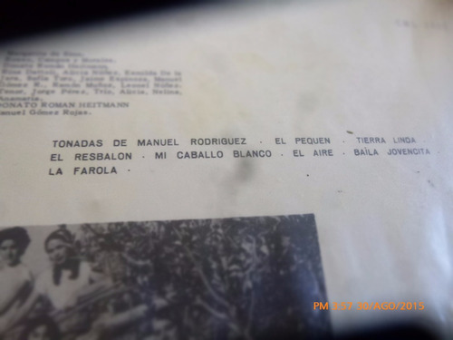 Vinilo Lp De Conjunto Villa San Bernardo (u1285