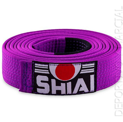 Imagen 1 de 8 de Cinturon Faixa Jiu Jitsu Shiai Tokaido Brazilian Kimono Bjj