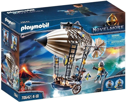 Imagen 2 de 9 de Playmobil Novelmore Zeppelin Novelmore De Dario 70642 Edu