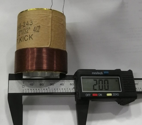 Bobina Tipo Kicker 21/32 4 Ohms 4 Capas 068-243 - Winners