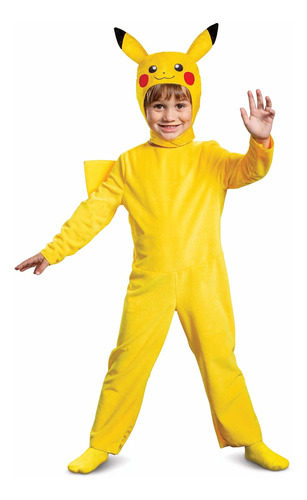 Disfraz Pikachu Disfraz Para Niño Color Amarillo