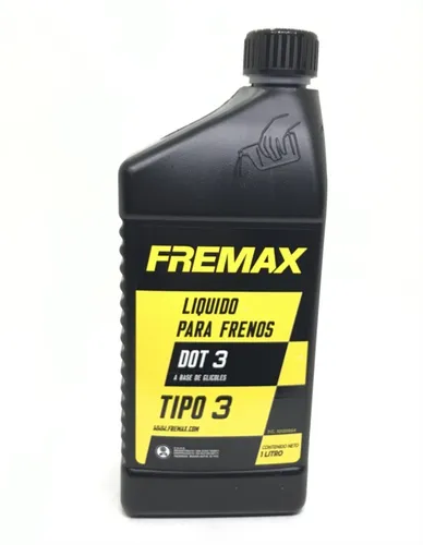 Líquido De Frenos Fremax Tipo 3 1 Litro