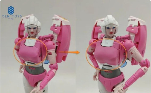 Arcee Transformers Masterpiece G1 Rouge Fanstoys Ft24+add On (Usado)