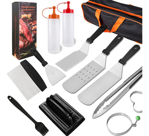 Juego De Para Parrilla, Kit De Accesorios Para Plancha,
