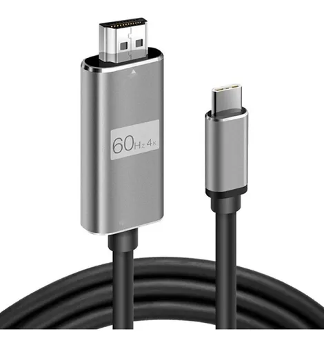 Adaptador Cable Usb Tipo C A Hdmi/ Usb-c A Hdmi 4k Hdtv 30 Hz – BigTech  Chile