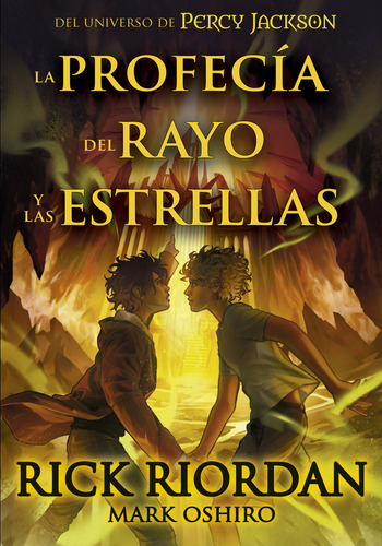 LA PROFECIA DEL RAYO Y LAS ESTRELLAS, de Rick Riordan. Editorial Montena, tapa blanda en español, 2023