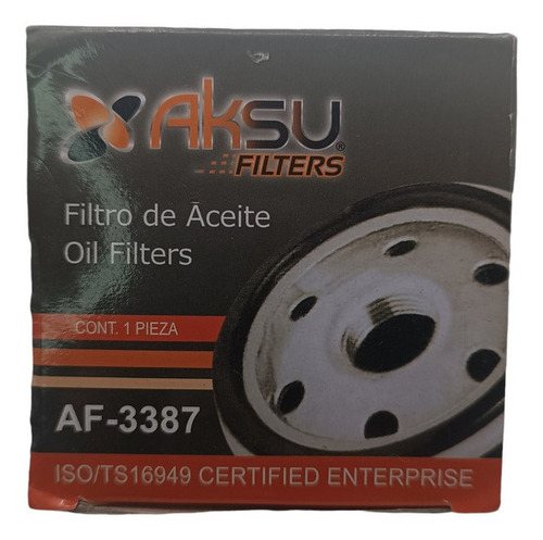 Flitro Aceite Chevrolet Astra 1.8 Fiat Palio Siena Idea