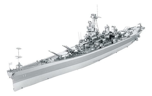 Fascinaciones Iconx Uss Missouri (bb-63) Modelo 3d Kit De Me