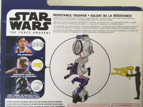 Star Wars The Force Awakens - Resistance Trooper (Usado)