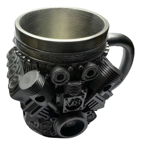 Taza Personalidad Creativa Taza De Acero Inoxidable V8