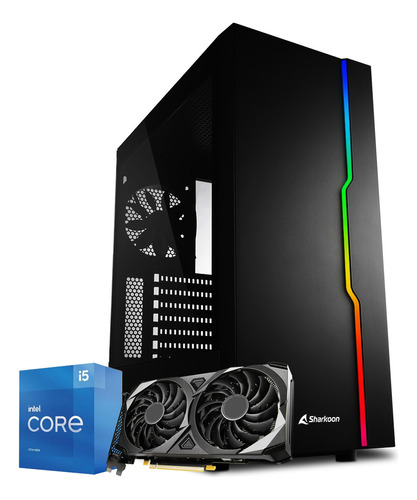 Pc Gamer Pro Core I5 Gen10 16gb 1tb M2 Geforce Rtx3060 8gb