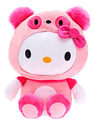 Peluche Ruz -hello Kitty Con Disfraz De Osito De 30 Cm