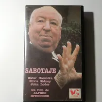 Comprar Sabotaje Alfred Hitchcock Video Casete Original No Video Clu