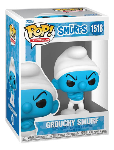 Figura de acción Funko Grouchy Smurf