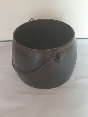 Antigo Caldeirão Ferro Fundido Uso/decoração!! Ferro Fundido (Usado)