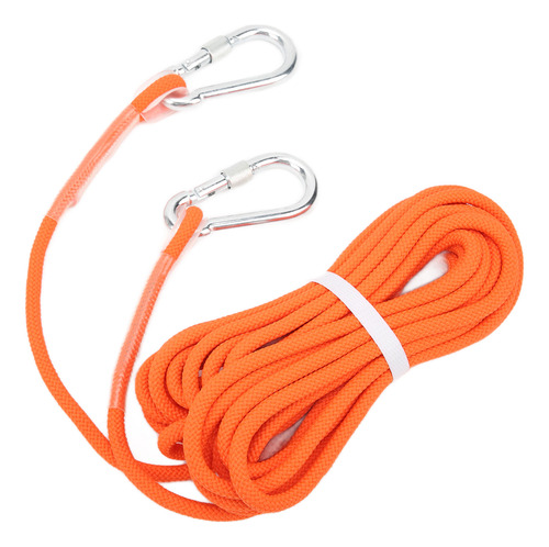 Corda De Escalada Estática De 8 Mm De Diâmetro Laranja, Segu