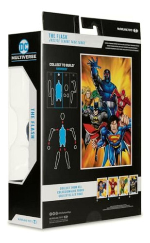 Mcfarlane Dc Multiverse The Flash (justice League Task