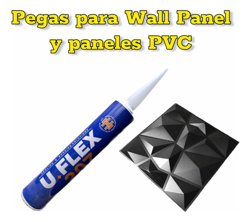 Pega Para Wall Panel Pvc 3d Paneles Decorativos Calidad