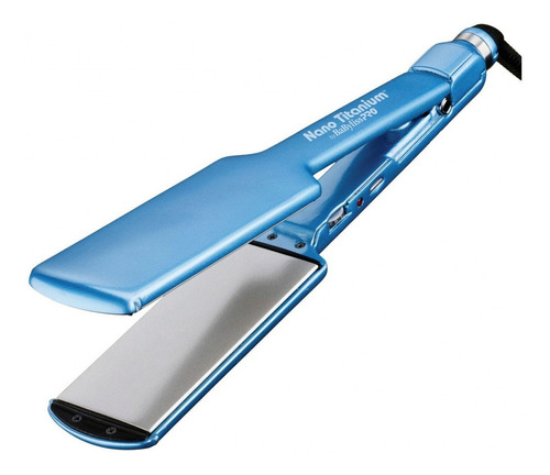 Imagen 1 de 3 de Plancha de cabello BaBylissPRO Nano Titanium 3074 BABNT3074T azul 110V/220V