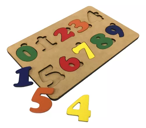 Jogo Educativo Infantil Forma Geometrica Brinquedo Mdf