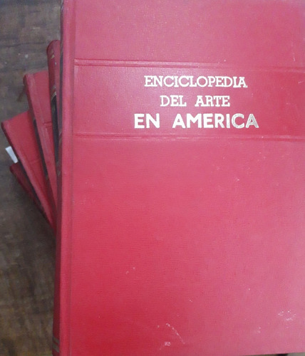 3727 Enciclopedia Del Arte En América- 5 Tomos-