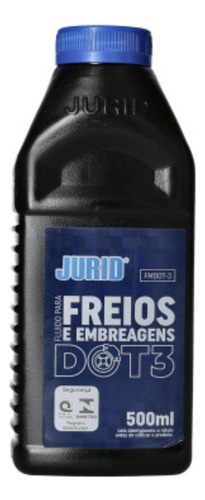 Liquido De Frenos Dot-3 500ml Jurid