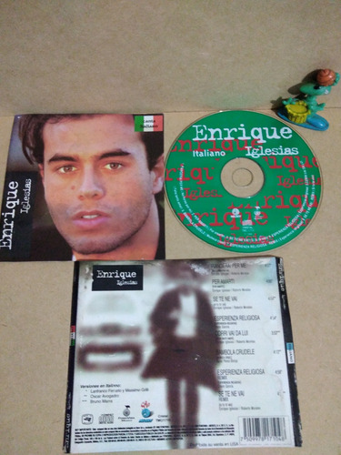 Cd Enrique Iglesias Canta Italiano 