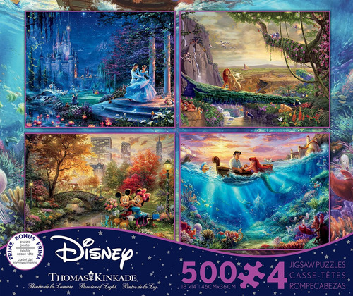 Ceco - 4 En 1 Multipack - Thomas Kinkade - Disney Dreams Col