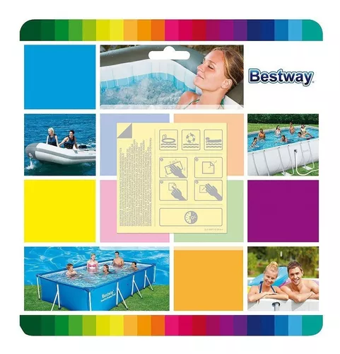 Parches De Reparación Para Piscinas Y Colchones Inflables 10 BESTWAY