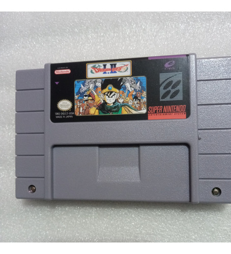 Dragon Quest 1 Y 2 Para Super Nintendo En Ingles De Aventura (Usado)