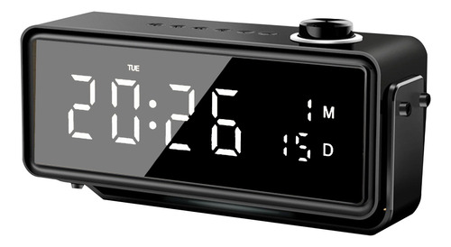 Reloj De Espejo Led Con Pantalla 5.0 Bluetooth Inalámbrico A