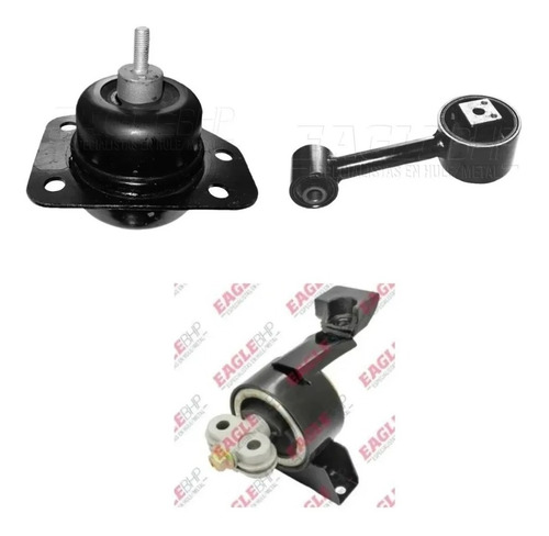 Kit 3 Soportes Motor Y Caja Chevrolet Optra 2004-2010 2.0 L4