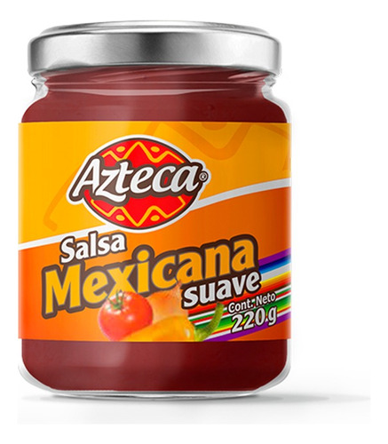 Salsa Mexicana Suave Azteca 220 Gr