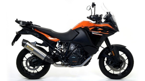 Imagen 2 de 6 de Escape Arrow Aluminio Nero 71809akn P Moto Ktm Adv 1090/1290
