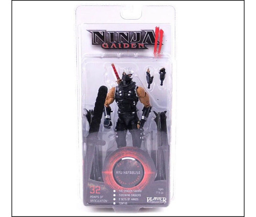 Figura De Acción Móvil Ninja Gaiden Ryu Hayabusa Joints De J