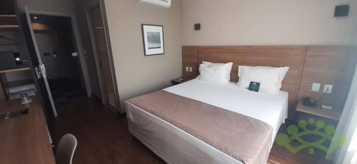 Imagem 1 de 11 de Flat Com 1 Dormitório À Venda, 21 M² Por R$ 200.000,00 - Centro - São José Dos Pinhais/pr - Fl0010