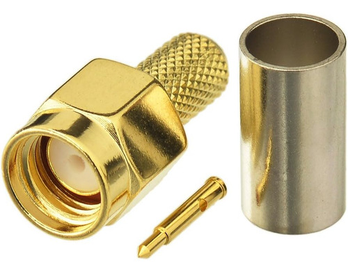 Set De Conectores Coaxial Bingfu, Macho, 10 Pcs