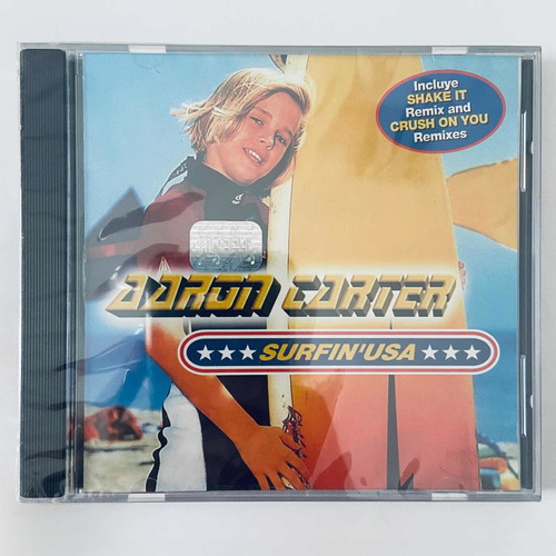 Aaron Carter - Surfin Usa Cd Nuevo Sellado