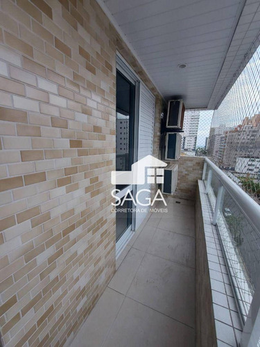 Imagem 23 de 30 de Planejado! Apartamento Com 3 Dormitórios À Venda, 110 M² Por R$ 650.000 - Vila Guilhermina - Praia Grande/sp - Ap4301