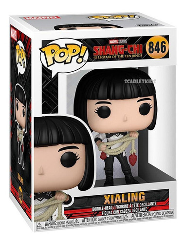 Funko Pop Xialing 846 Marvel Shang Chi Original Scarlet Kids