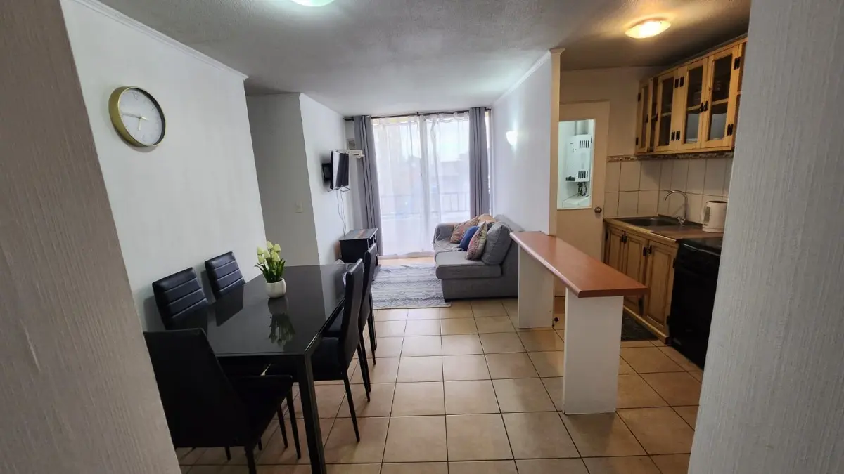 Imagen 2 de 12 de Departamento Amoblado En Venta Condominio Brisas De Kennedy