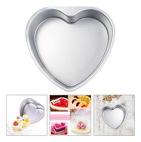 Molde Para Hornear En Forma De Corazón 5 Pulgadas.